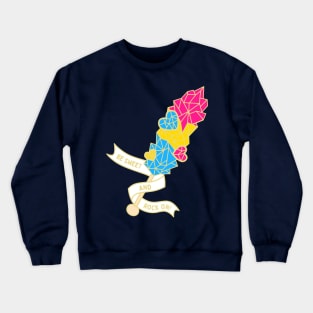 Rock Candy - Pansexual Pride Crewneck Sweatshirt